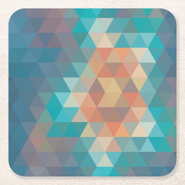 Your Custom Square Coasters - pattern design (Front)