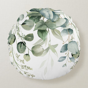 Your Custom Sturdy Spun Polyester Round Pouf Cushion