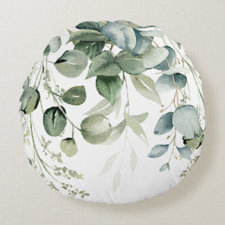 Your Custom Sturdy Spun Polyester Round Pouf Cushion