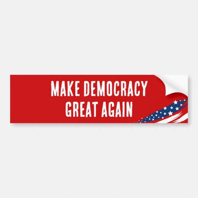 🗽 🗽🗽 Your Custom Text Bumper Sticker (Front)