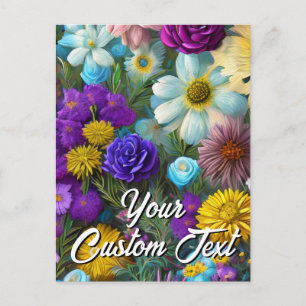 Your Custom Text Mixed Flowers 31 Template