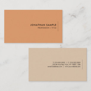 Your Custom Text Modern Elegant Colors Template Business Card