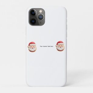 Your Custom Text Santa Cookie Christmas Case-Mate iPhone Case