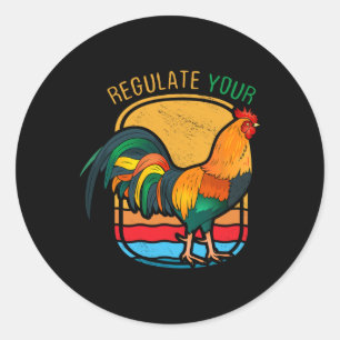 Your D.ick Pro Choice Feminist Women's Rights Classic Round Sticker