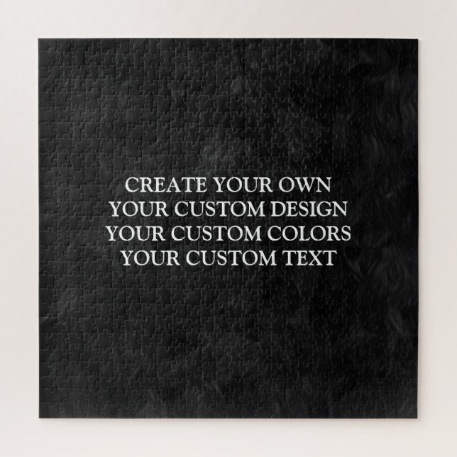 Your Design Here - Create Your Own Jigsaw Puzzle (Vertical)