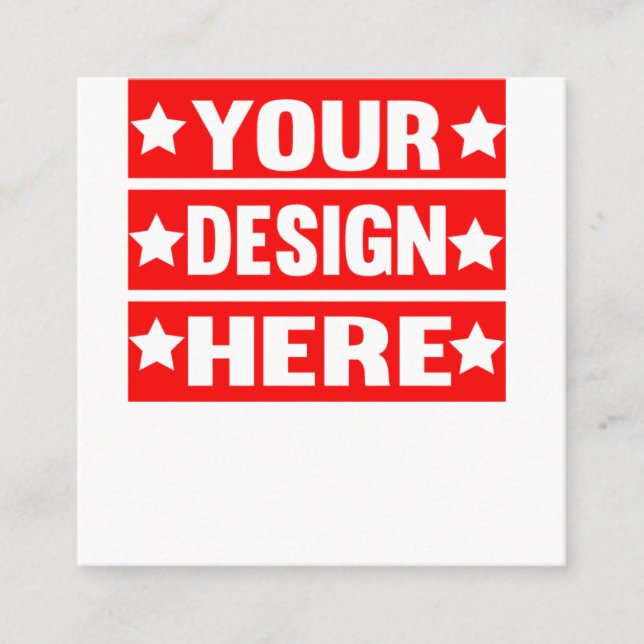 Your Design Here Custom  Discount Card (Front)