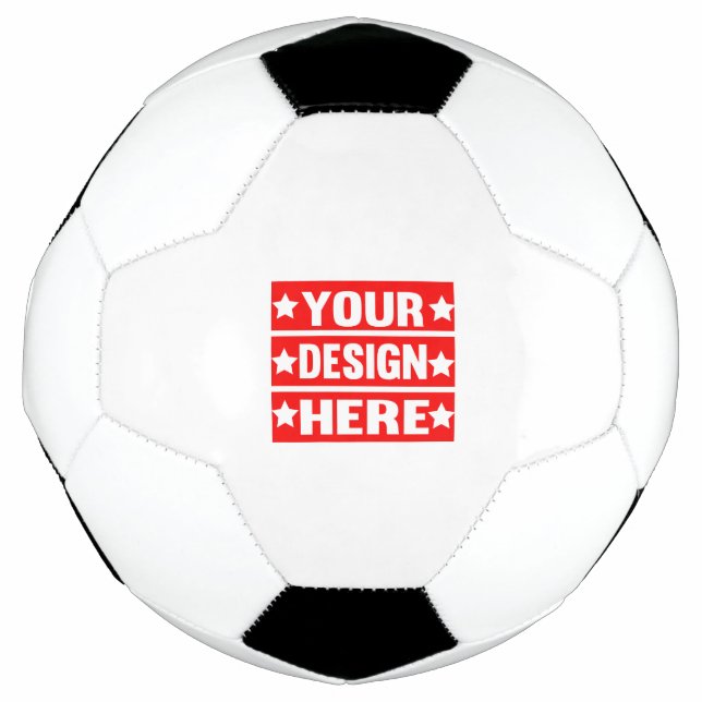 Your Design Here Custom  Soccer Ball (Front)