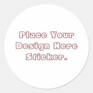 Your Design Here Custom Sticker