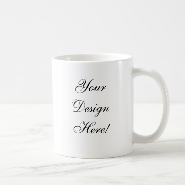 Your Design Here! Customisable Wedding Mug (Right)