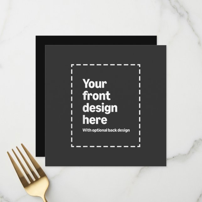 Your Design Here Menu (Front/Back In Situ)