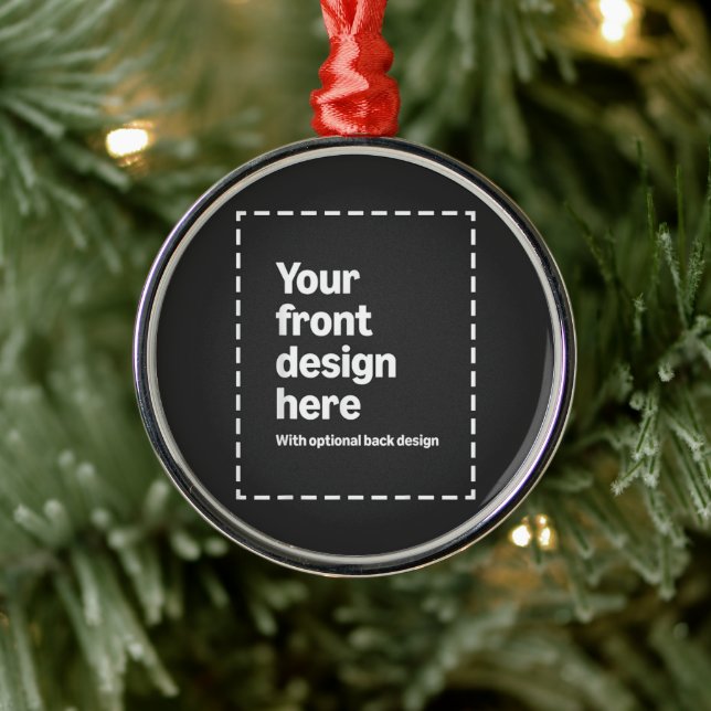 Your Design Here Metal Tree Decoration (Tree)