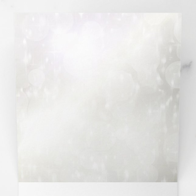 Your Design Here - Personalised Tri-Fold Programme (Inside First)