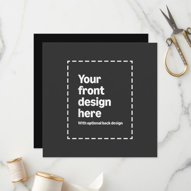 Your Design Here Programme (Front/Back In Situ)