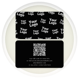 Your Design or Business Logo Random Placement Card