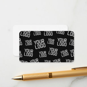 Your Design or Business Logo Random Placement Enclosure Card
