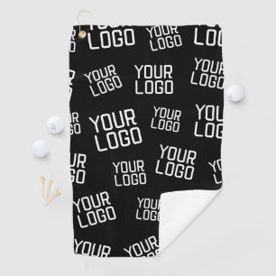 Your Design or Business Logo   Random Placement Golf Towel