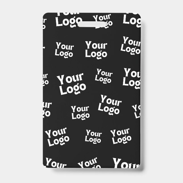 Your Design or Business Logo | Random Placement ID Badge (Front)
