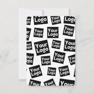 Your Design or Business Logo Random Placement Invitation
