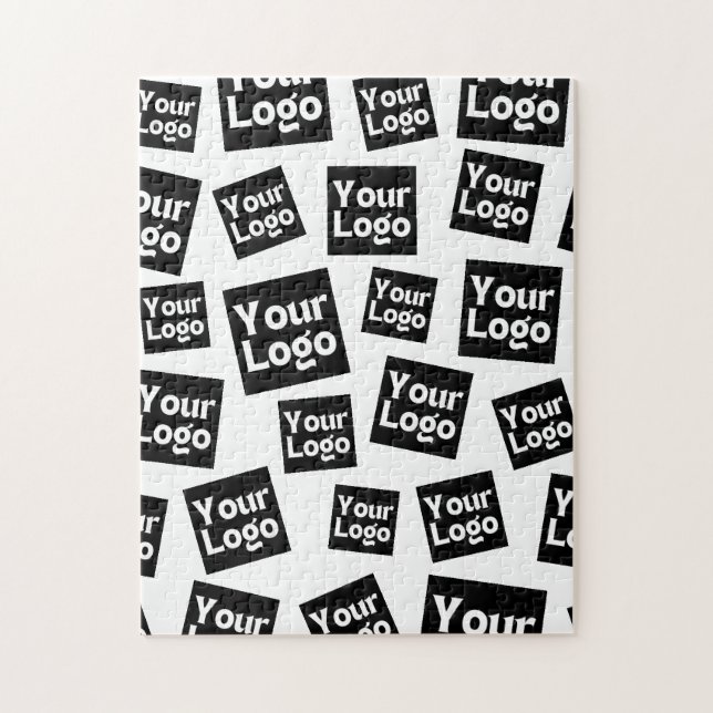Your Design or Business Logo | Random Placement Jigsaw Puzzle (Vertical)