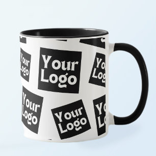 Your Design or Business Logo Random Placement Mug