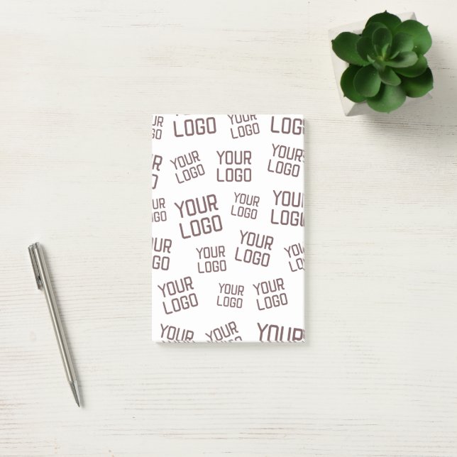 Your Design or Business Logo | Random Placement Post-it Notes (Office)