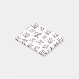 Your Design or Business Logo   Random Placement Post-it Notes