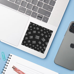Your Design, Photo or Business Logo Randomly Tiled