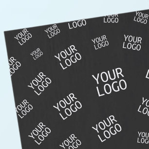 Your Design, Photo or Business Logo Randomly Tiled Tissue Paper