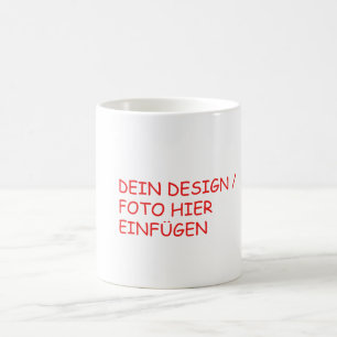 YOUR DESIGN / PHOTO TASSE PERSONALIZED COFFEE MUG