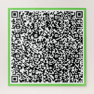 Your Design QR Code Puzzle Surprise Message Gift