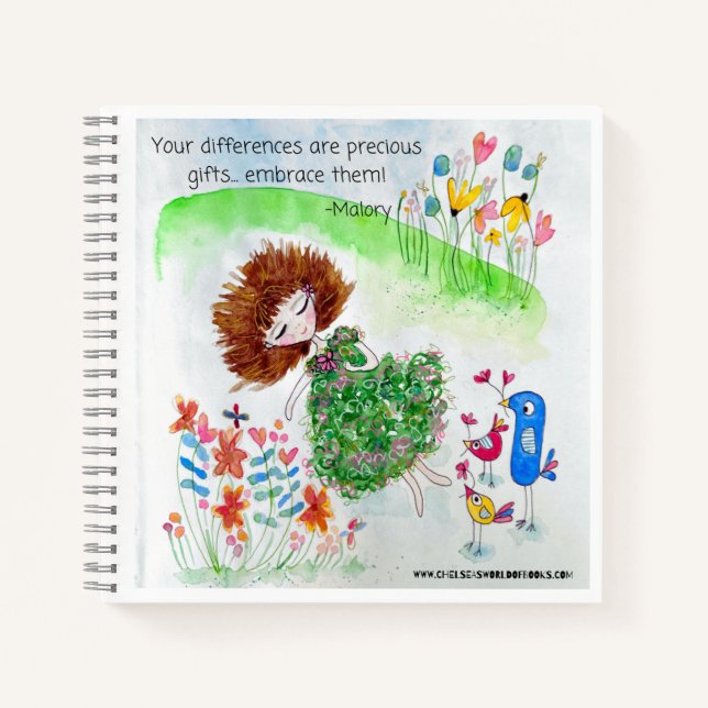Your Differences are Precious Gifts - Notebook (Front)