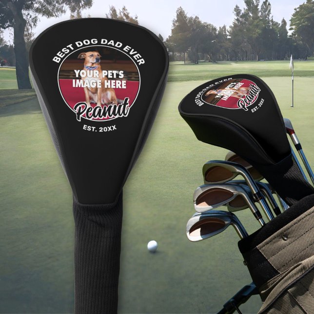 Your Dog Photo Golf Head Cover (Creator Uploaded)