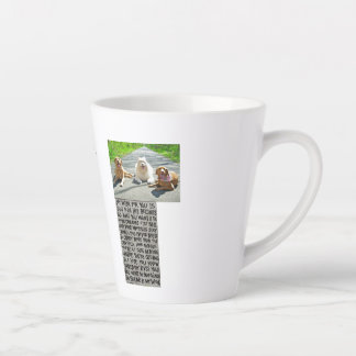 Your Dogs Wish For You Latte Mug