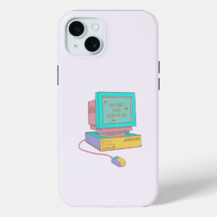 Your Email Is Not Finding Me Well Funny Retro iPhone 15 Mini Case