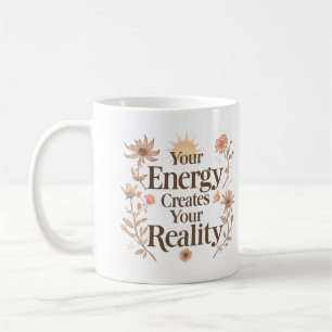 Your Energy Creates Your Reality Inspiration Coffee Mug