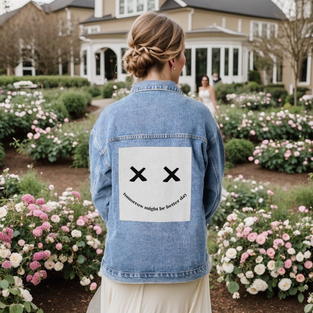 your expression denim jacket (Wedding Back)