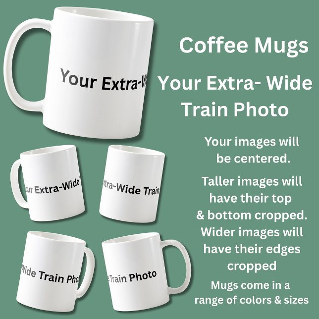 Your Extra Wide Train Photo Coffee Mug (Creator Uploaded)