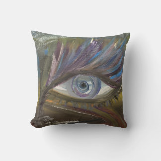 your eye is the mirror of your soul cushion