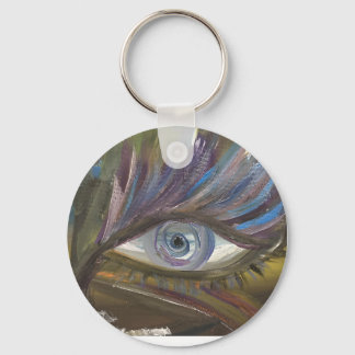 Your Eye Is The Mirror Of Your Soul Key Ring
