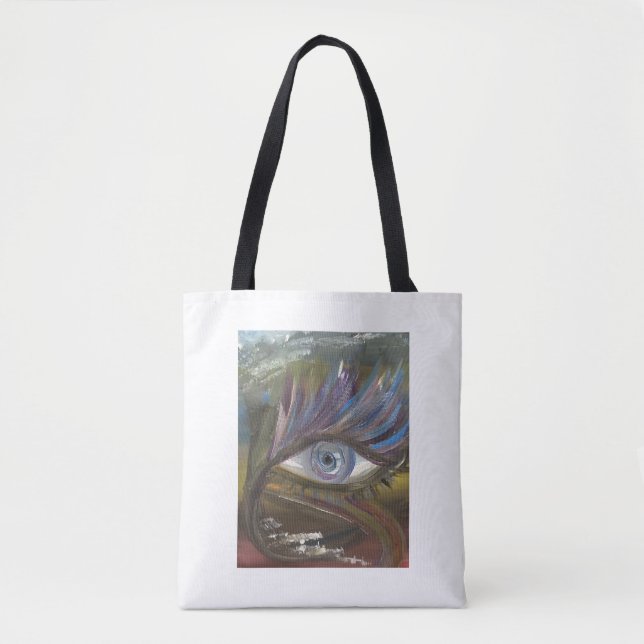 Your Eye Is The Mirror Of Your Soul Tote Bag (Front)