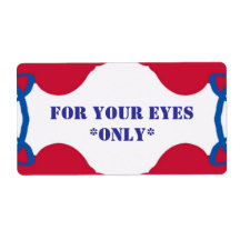 YOUR EYES ONLY label
