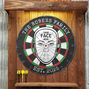 Your Face Here Dartboard