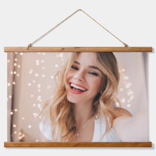 Your face on a birthday personalized hanging tapestry