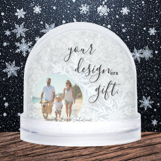 Your Family Design ers, Photo Snow Globe