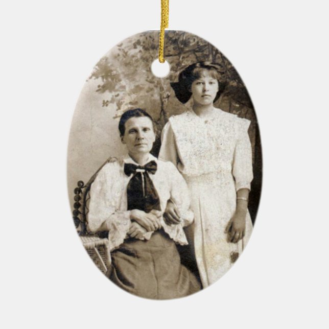 Your Family Heirloom Ceramic Tree Decoration (Front)