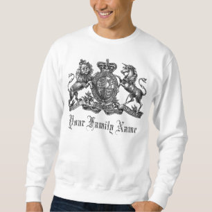 Your Family Name Customisable Crest Sweatshirt