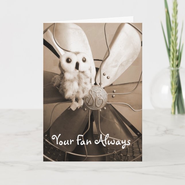 Your Fan Always Holiday Card (Front)