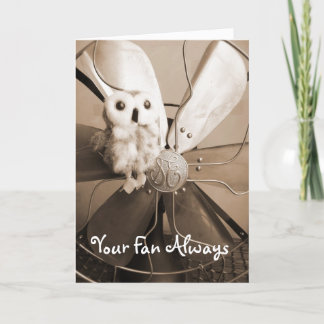 Your Fan Always Holiday Card