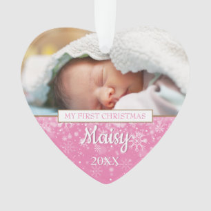 Your Favourite Baby Photos First Christmas Ornament