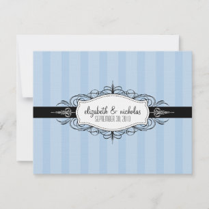YOUR Favourite Colour: Chic Deco Wedding Invitatio Invitation
